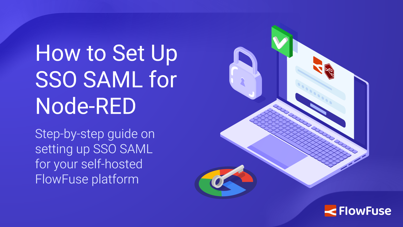 How To Set Up Sso Saml For Node-red • Flowfuse