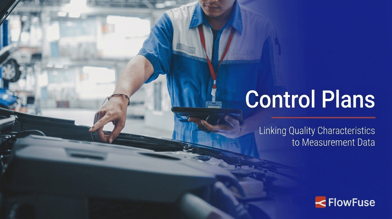 Image representing Control Plans: Linking Quality Characteristics to Measurement Data