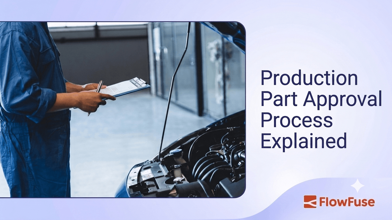 Image representing PPAP: How Suppliers Prove a Production Process Is Ready