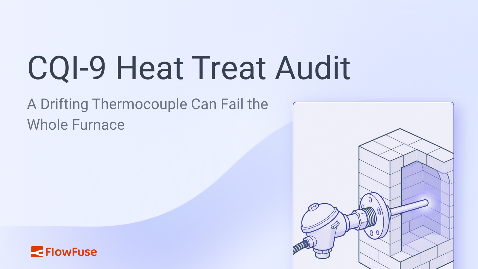 Image representing CQI-9 Heat Treat Audit: A Drifting Thermocouple Can Fail the Whole Furnace
