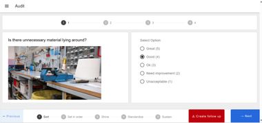 Image representing 5s checklist