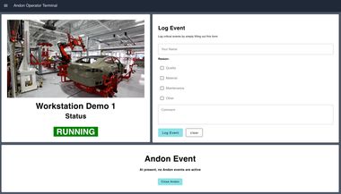 Image representing Andon Operator Terminal