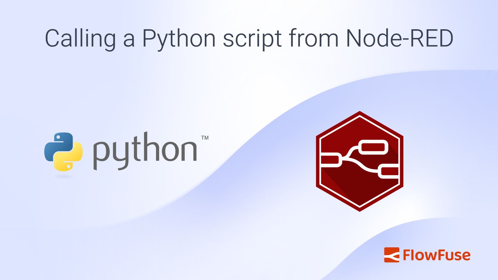 Image representing Calling a Python script from Node-RED