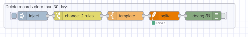 Flow that allows deleting 30-day old records