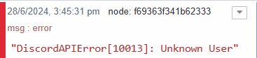 DiscordAPIError:Unknwon user