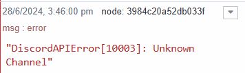 "DiscordAPIError:Unknwon channel"