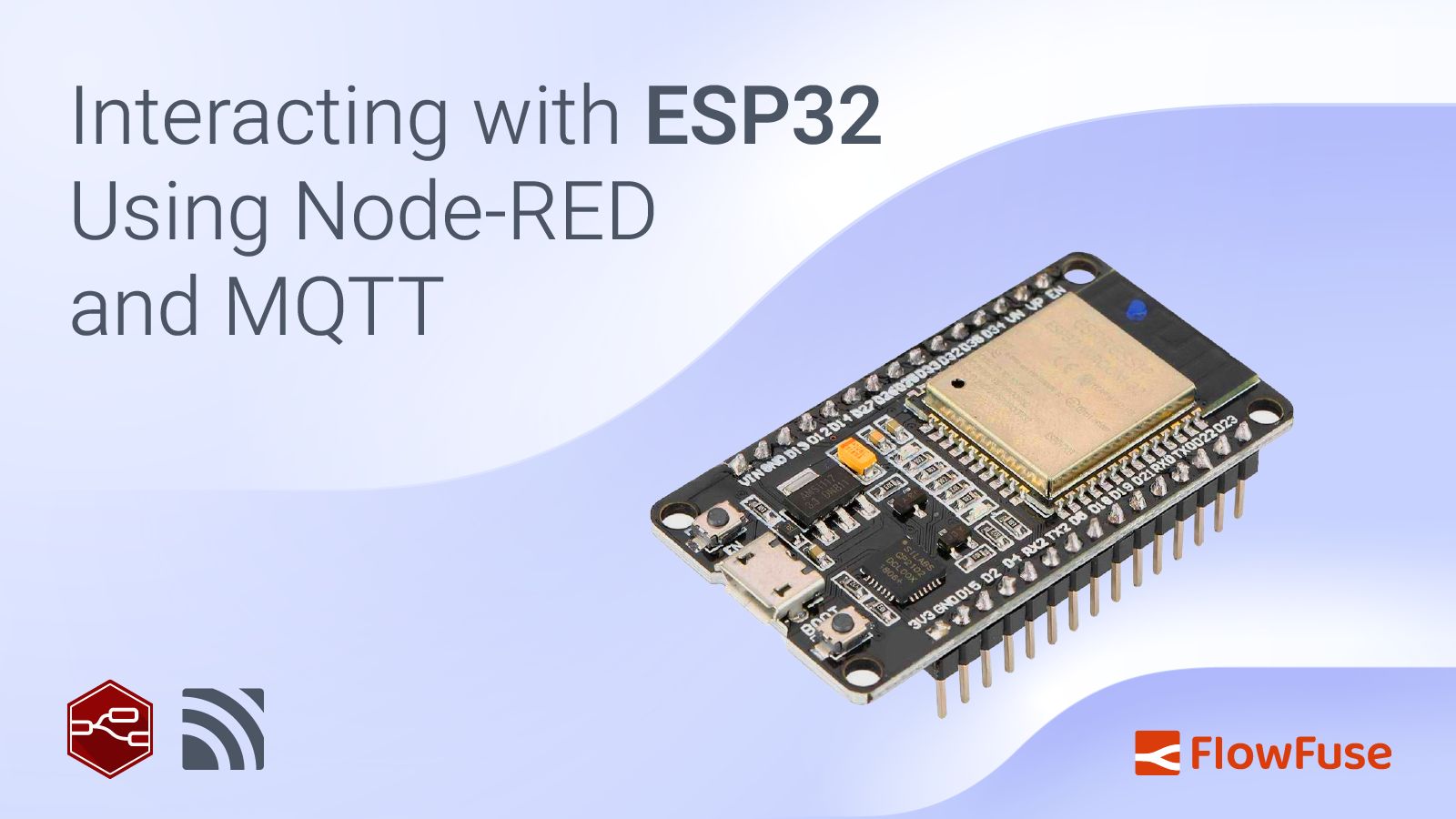 Image representing Interacting with ESP32 Using Node-RED and MQTT