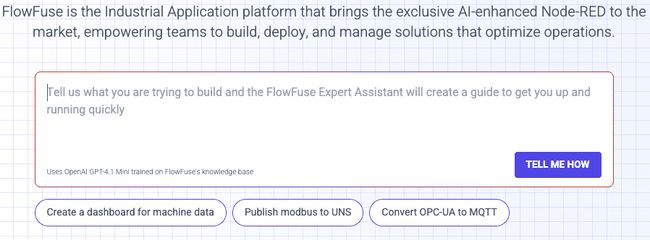 Image of FlowFuse Expert Assistant