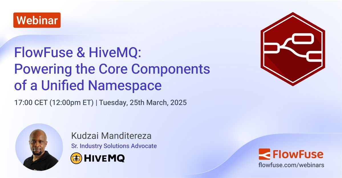 Image representing FlowFuse & HiveMQ: Powering the Core Components of a Unified Namespace