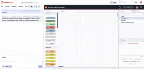 Pinning, moving, and full-screening the immersive editor drawer