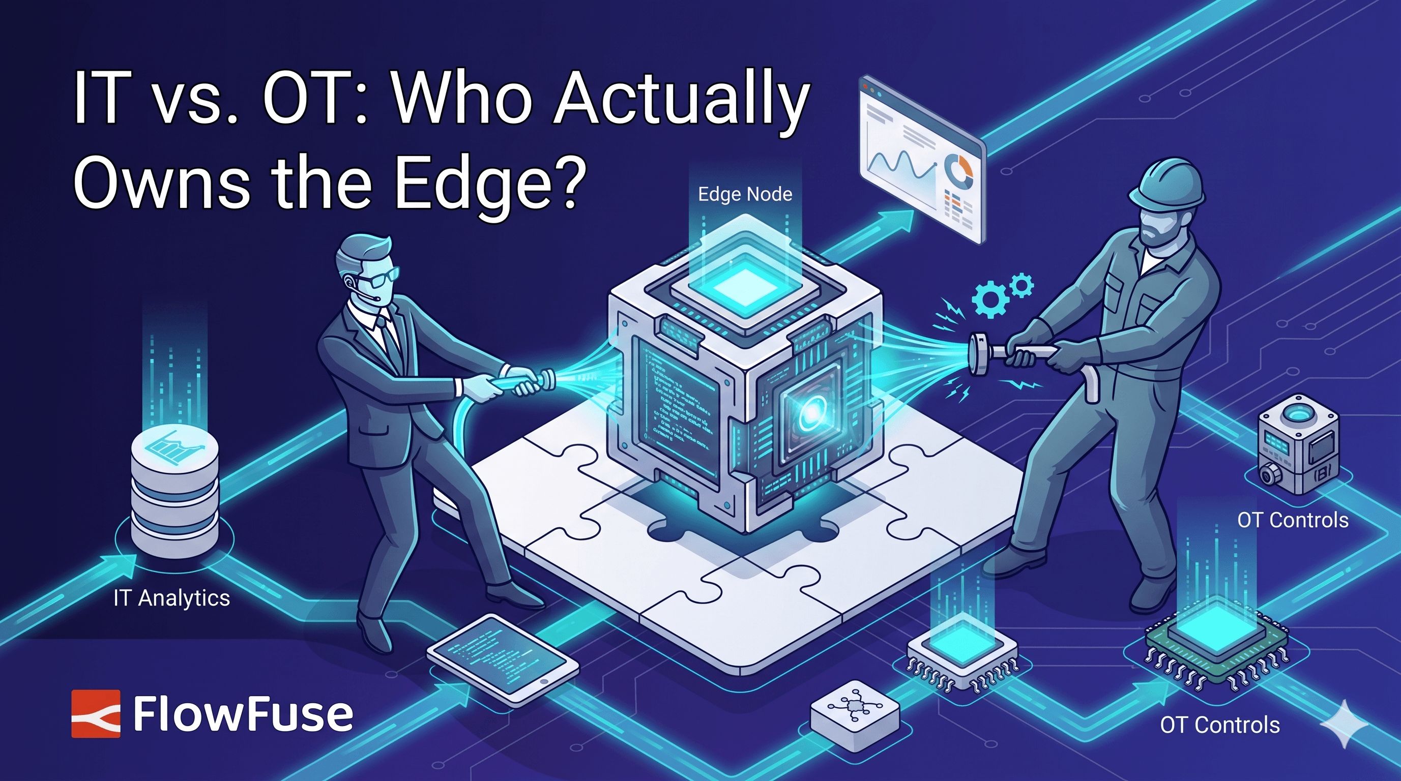 Image representing IT vs. OT: Who Actually Owns the Edge?
