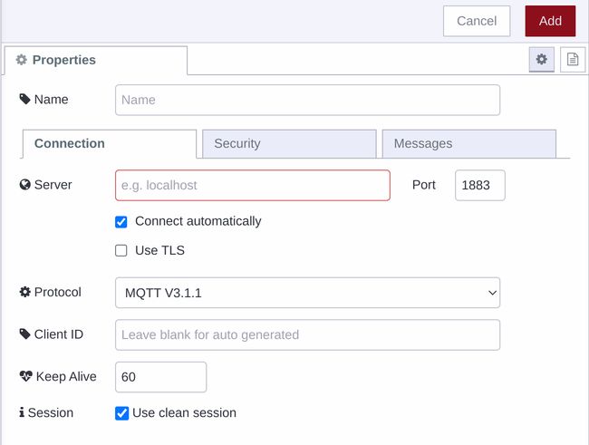 MQTT Config Node