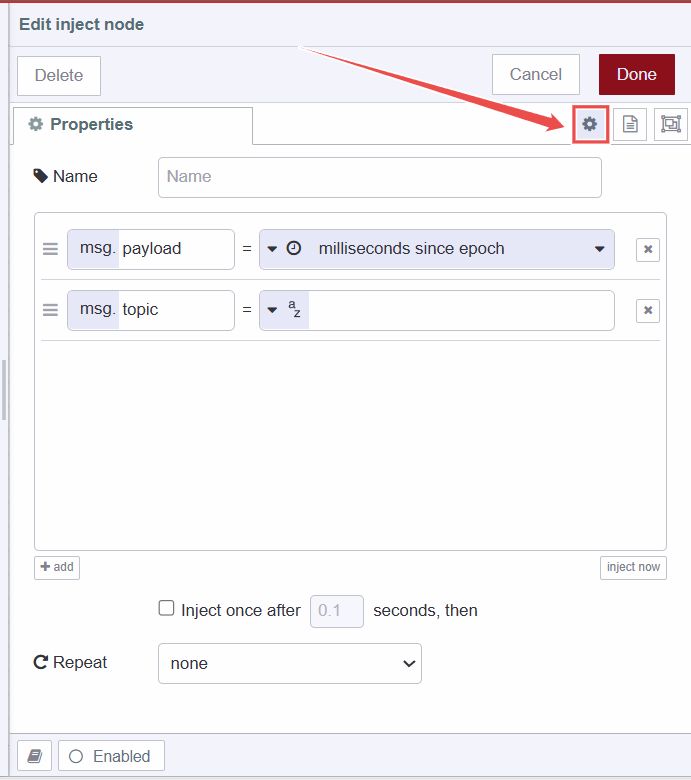 Image showing node edit property dialog