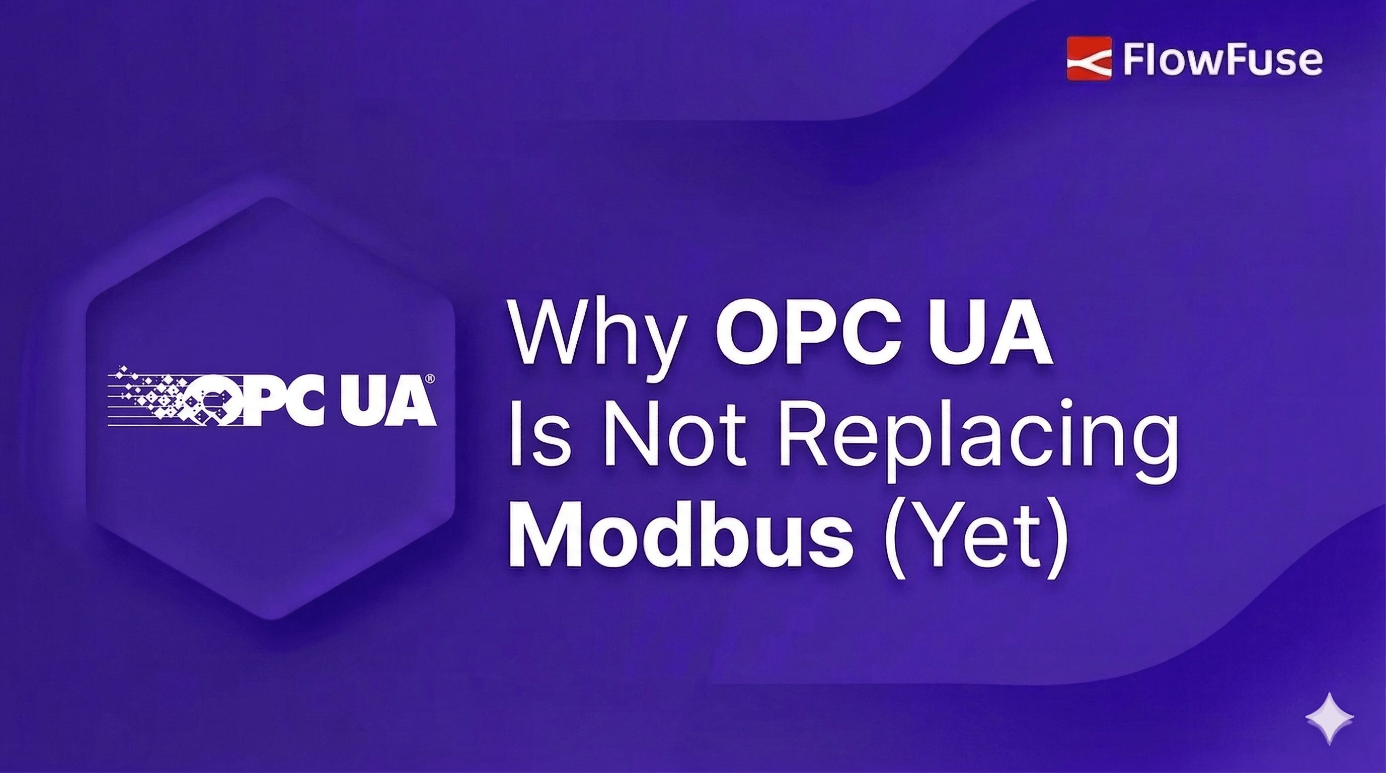 Image representing Why OPC UA Is Not Replacing Modbus (Yet)