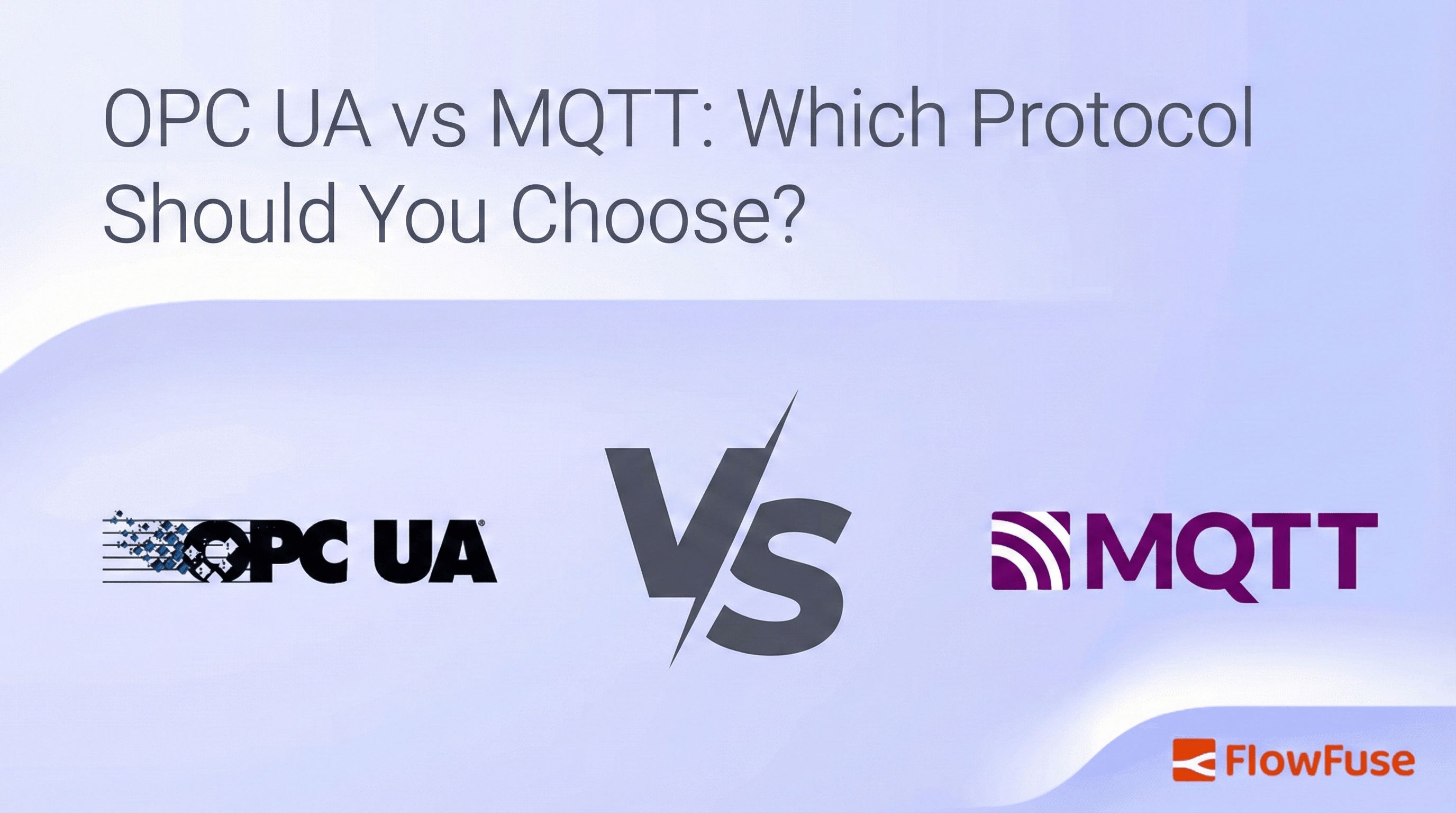 Image representing MQTT vs OPC UA: Why This Question Never Has a Straight Answer