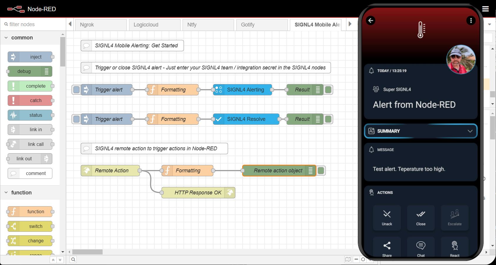 Image representing Mobile Alerting with SIGNL4